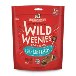 Stella & Chewy's Freeze-Dried Raw Wild Weenies Grass-Fed Lamb Recipe Dog Treats, 3.25 oz