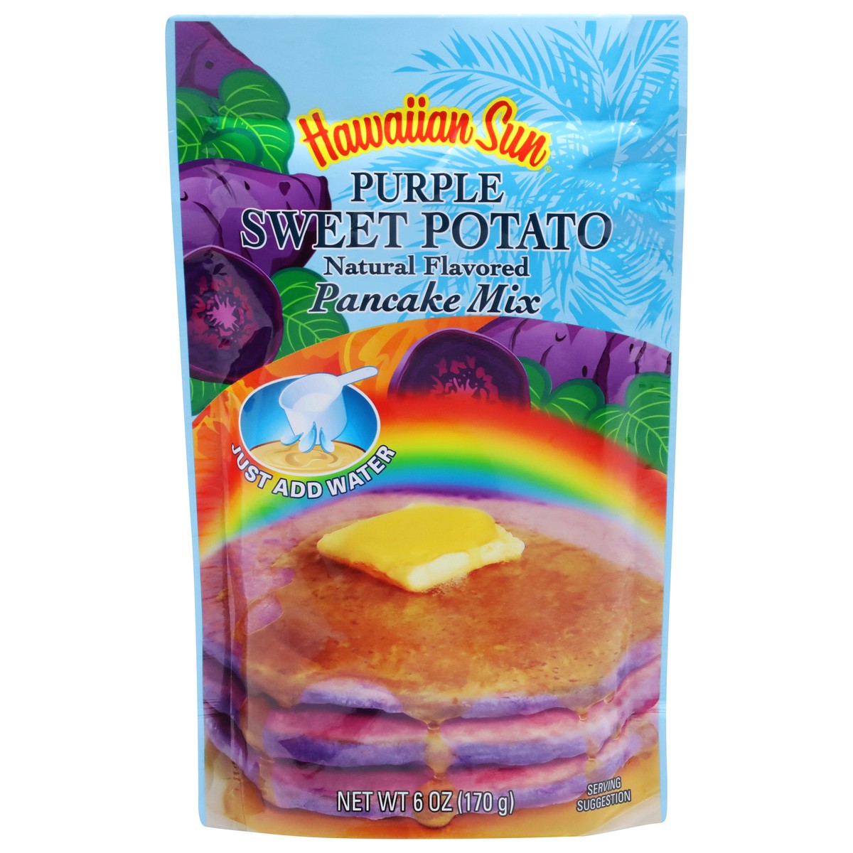 slide 1 of 13, Hawaiian Sun Purple Sweet Potato Pancake Mix - 6 oz, 6 oz