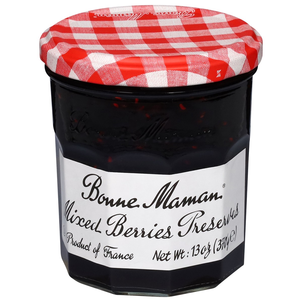 slide 1 of 9, Bonne Maman Mixed Berry Preserves, 13 oz