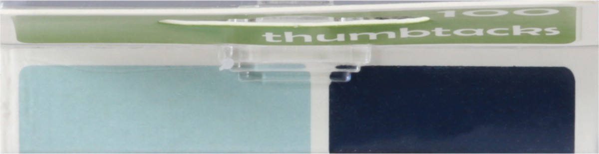 slide 7 of 12, Top Flight Silver Thumb Tacks, 100 ct