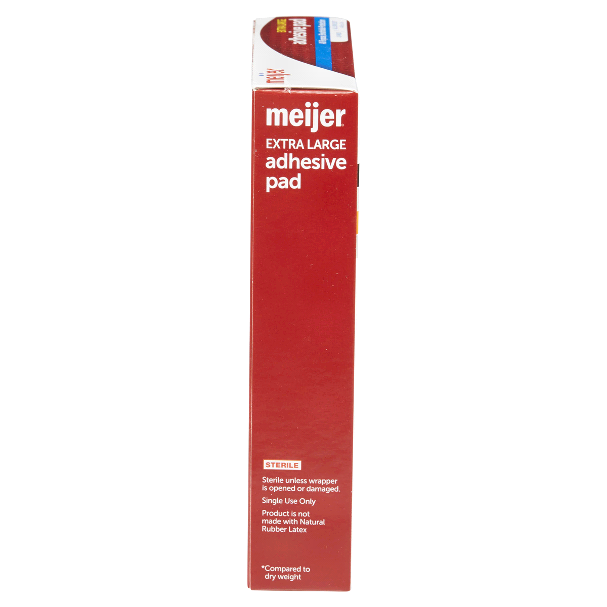 slide 13 of 29, Meijer Large Plastic Adhesive 3" Pad, 10 ct