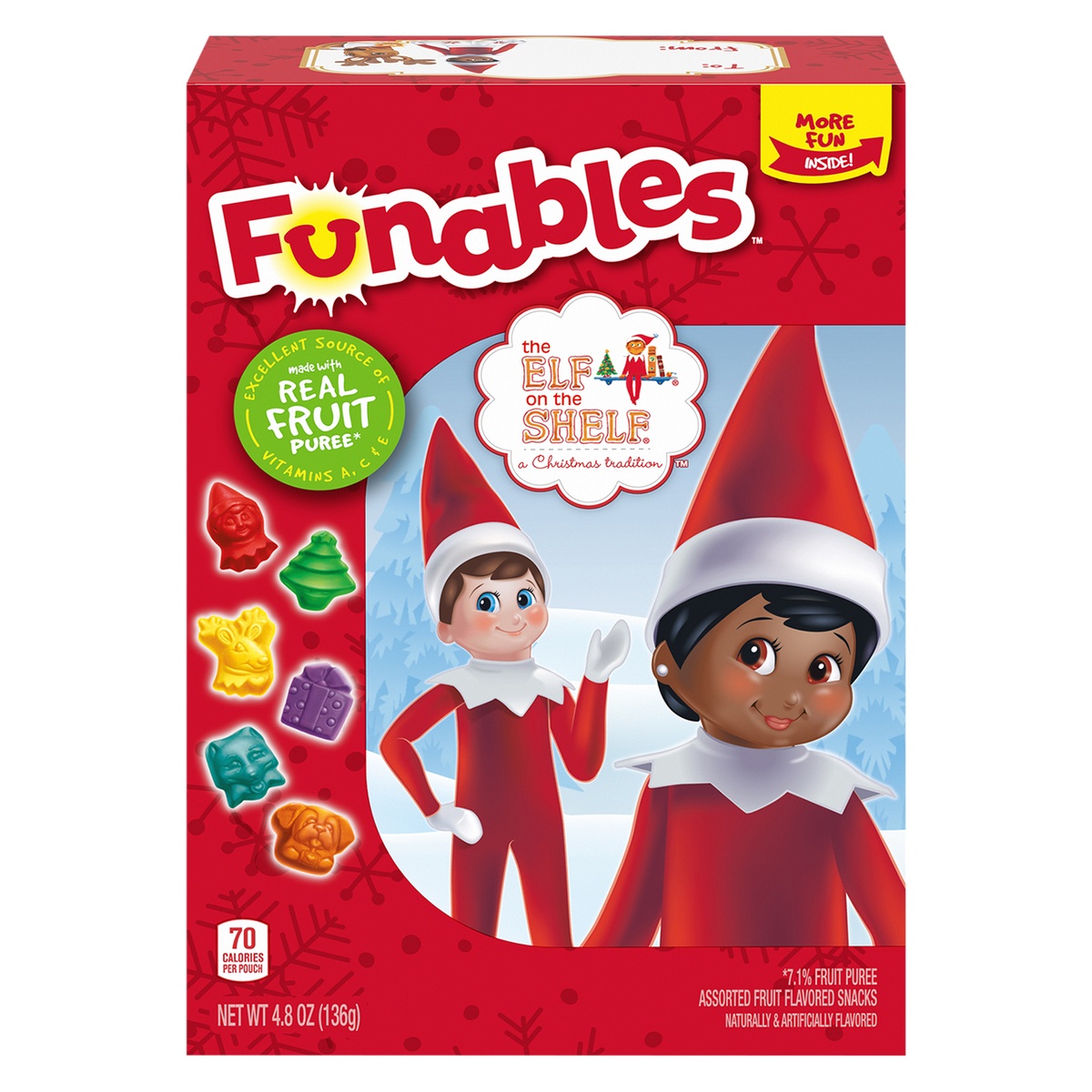 slide 1 of 2, Funables Elf on the Shelf Holidays Funables Gummy Book - 4.8oz, 4.8 oz