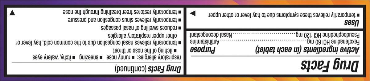 slide 2 of 7, Allegra-D Allegra D Allergy & Congestion 10 ea P, 10 ct