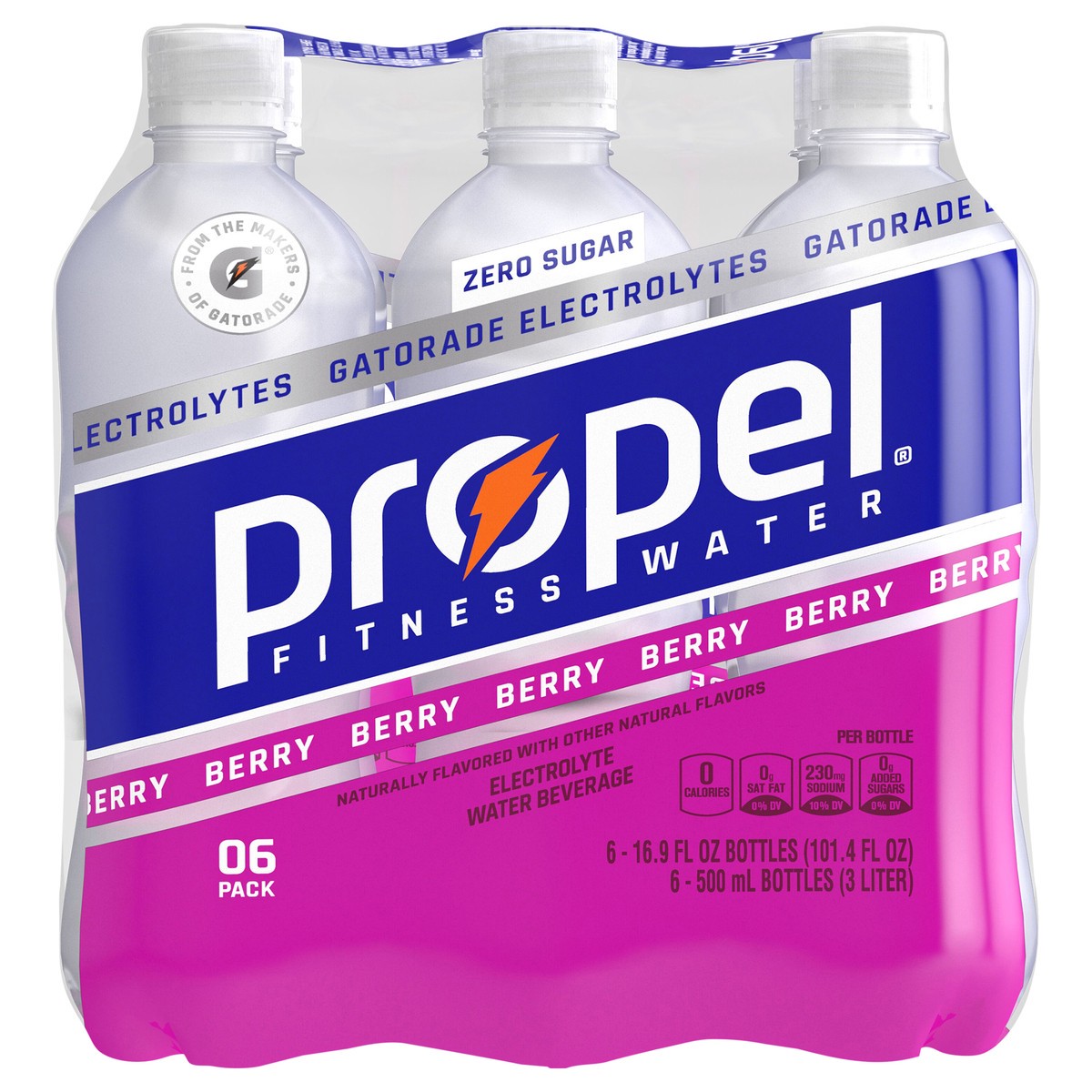 slide 1 of 4, Propel Thirst Quencher - 6 ct, 6 ct