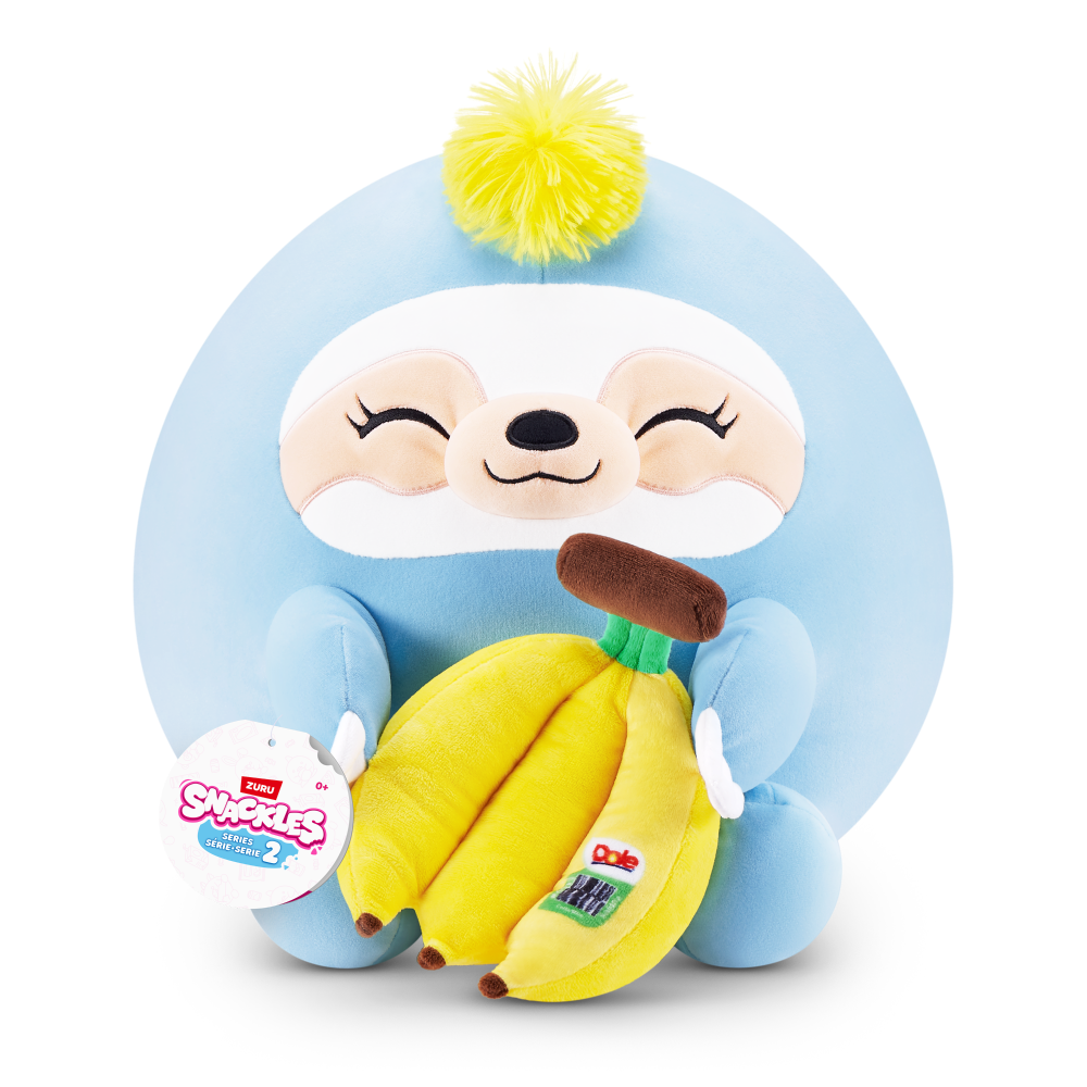 slide 1 of 1, Zuru Snackles Series 2 14-Inch Plush Toy - Dole® Bananas, 1 ct