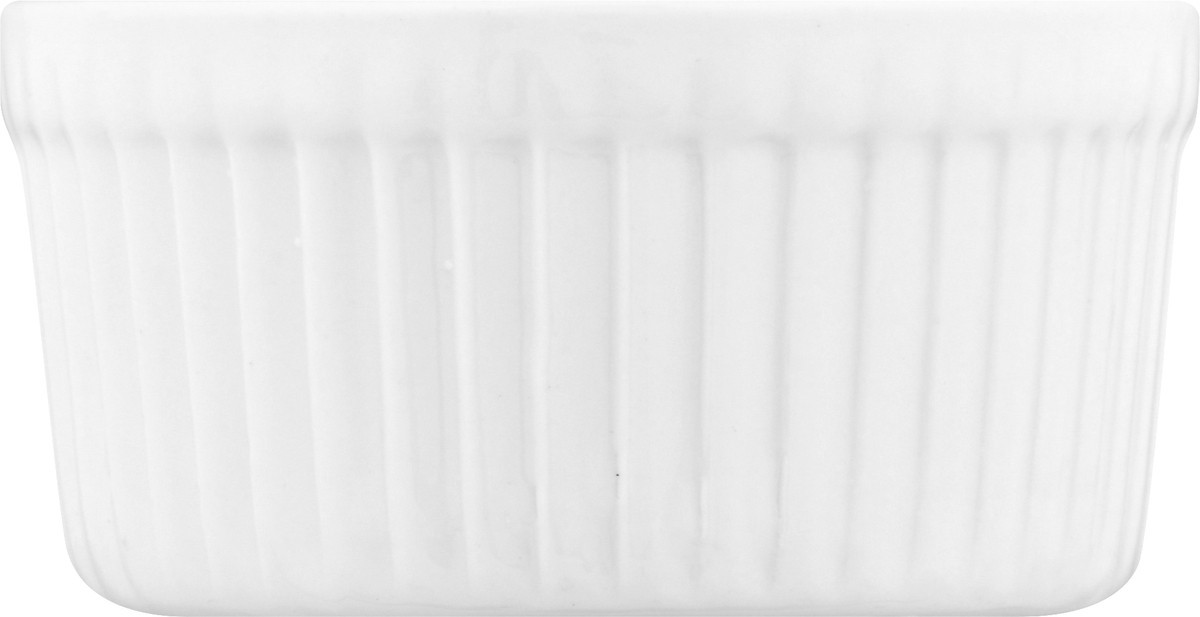 slide 6 of 11, BIA Cordon Bleu White Stoneware Individual Fluted Ramekin Dish, 1 ct