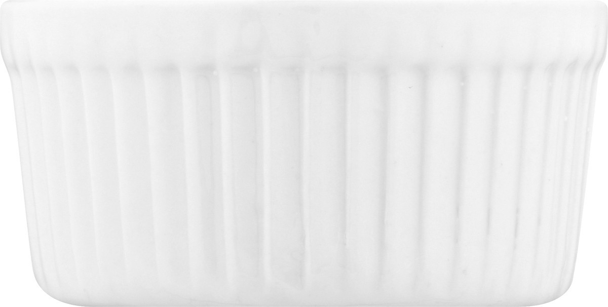 slide 4 of 11, BIA Cordon Bleu White Stoneware Individual Fluted Ramekin Dish, 1 ct