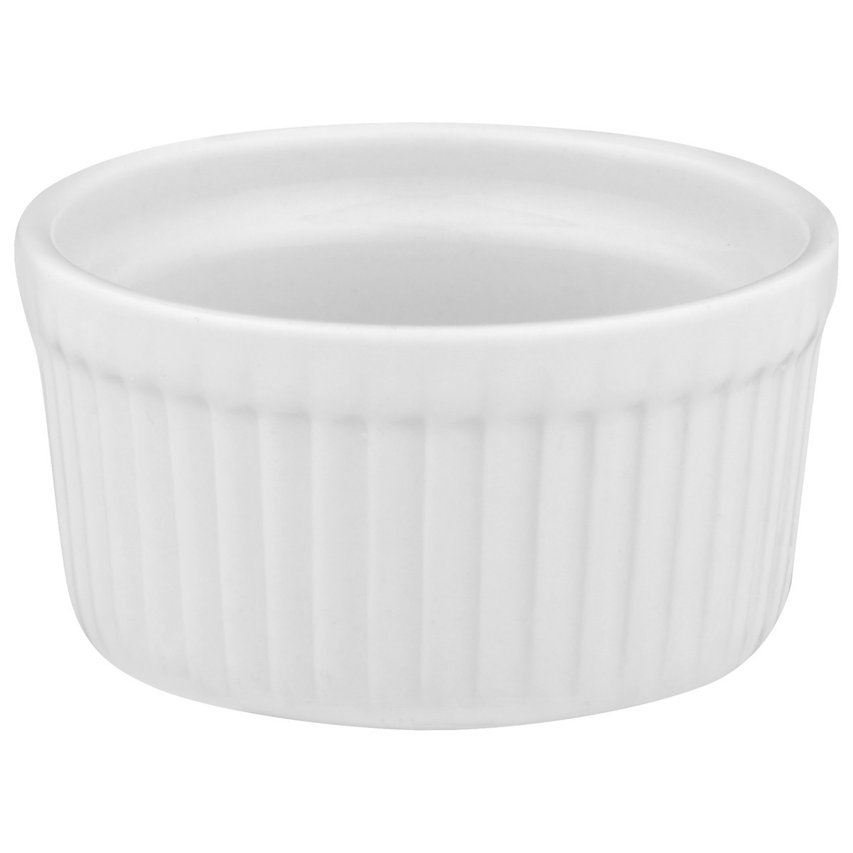 slide 2 of 11, BIA Cordon Bleu White Stoneware Individual Fluted Ramekin Dish, 1 ct
