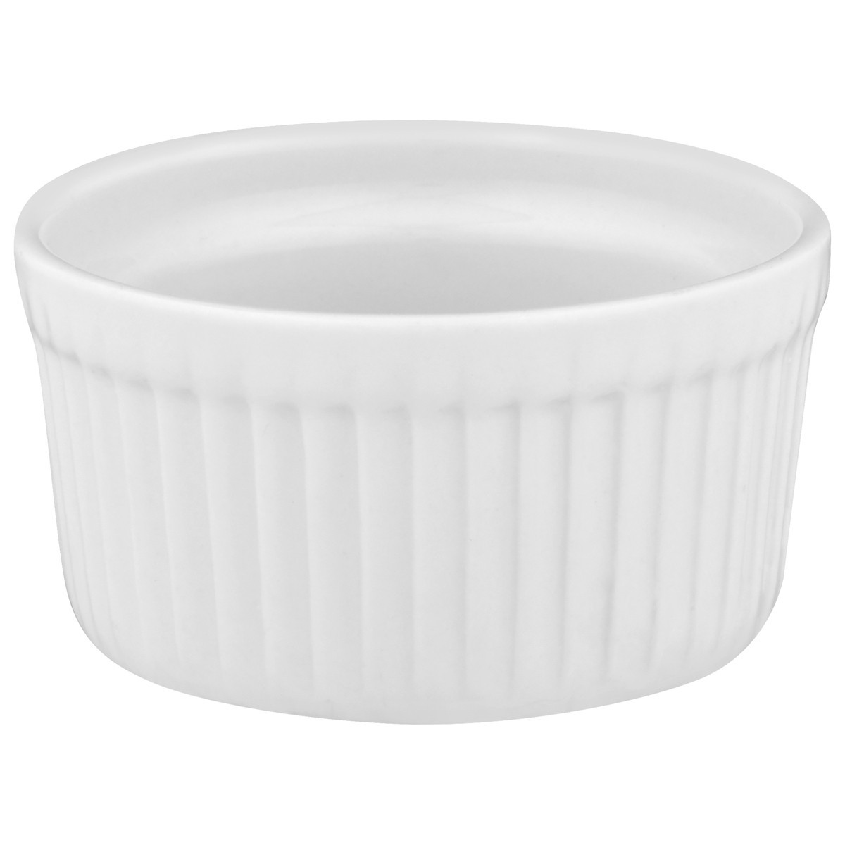 slide 10 of 11, BIA Cordon Bleu White Stoneware Individual Fluted Ramekin Dish, 1 ct