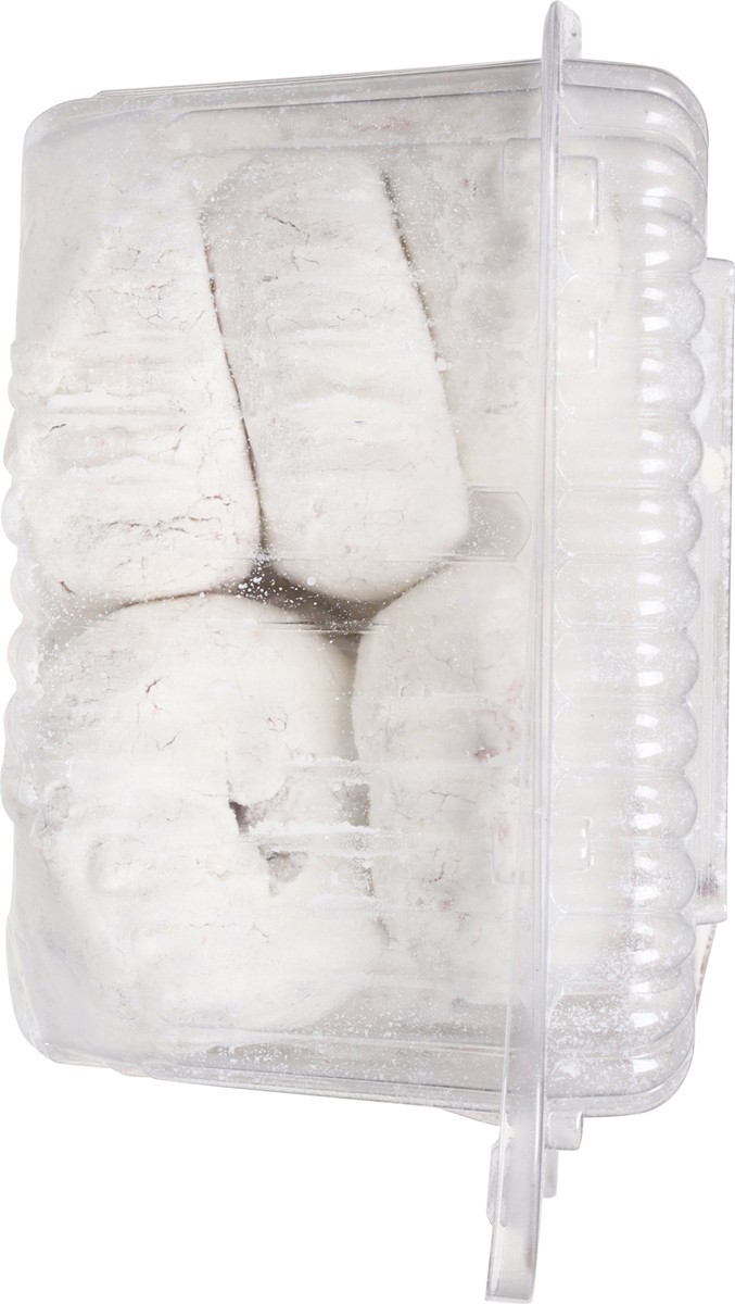 slide 4 of 12, First Street Mini Powdered Sugar Cake Donuts, 15 oz