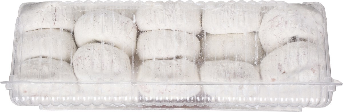 slide 11 of 12, First Street Mini Powdered Sugar Cake Donuts, 15 oz