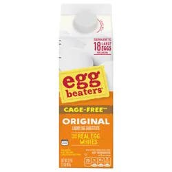 Egg Beaters Cage Free Original Liquid Egg Whites, 32 oz Carton
