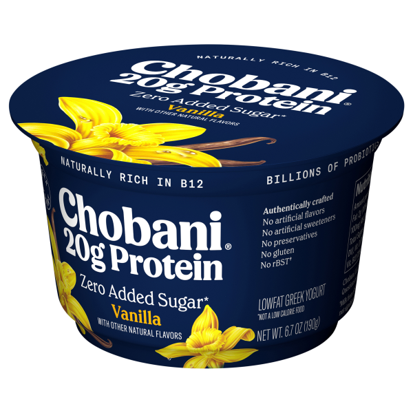 slide 2 of 25, Chobani Protein Vanilla Yogurt, 6.7 oz