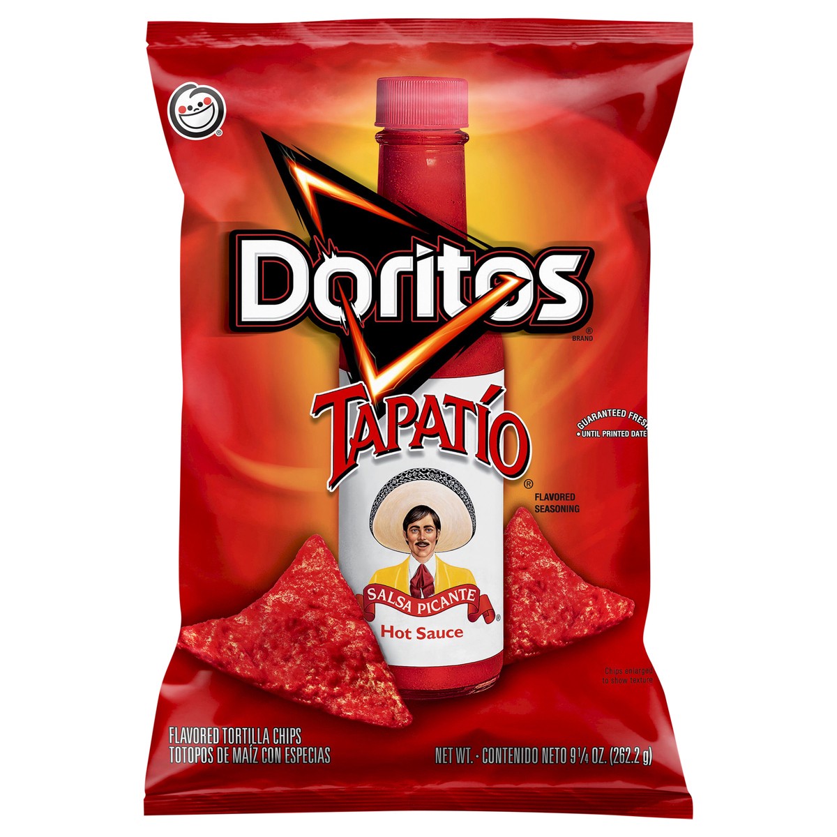 slide 7 of 8, Doritos Flavored Tortilla Chips Tapatio Flavored 9 1/4 Oz, 9.25 oz