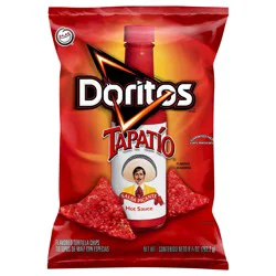 Doritos Tapatio Tortilla Chips Hot Sauce 9 1/4 Oz