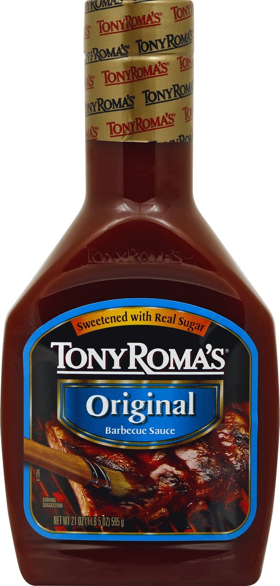 slide 2 of 2, Tony Roma's Barbecue Sauce 21 oz, 21 oz