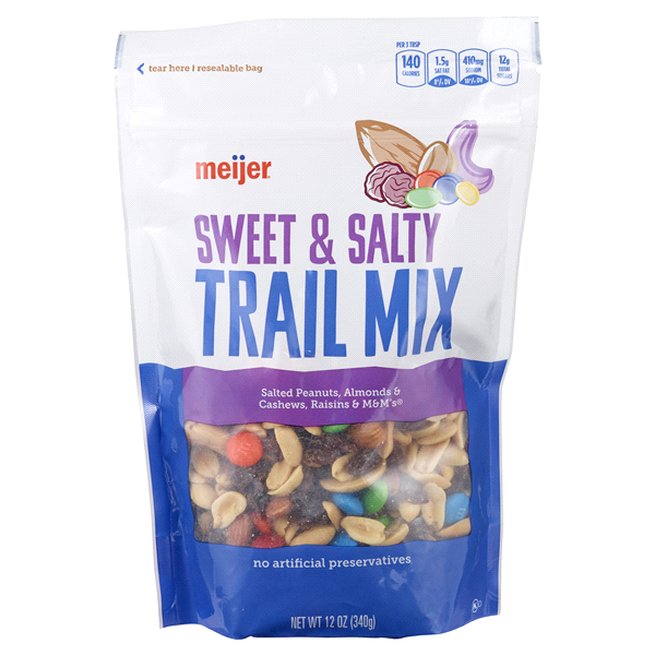 slide 1 of 2, Meijer Traditional Trail Mix, 12 oz