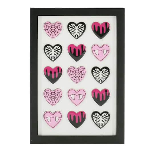 slide 1 of 4, 8" Hearts Block Tabletop Decor By Ashland, 8 in