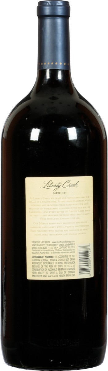 slide 8 of 9, Liberty Creek Red Wine, 1.50 liter