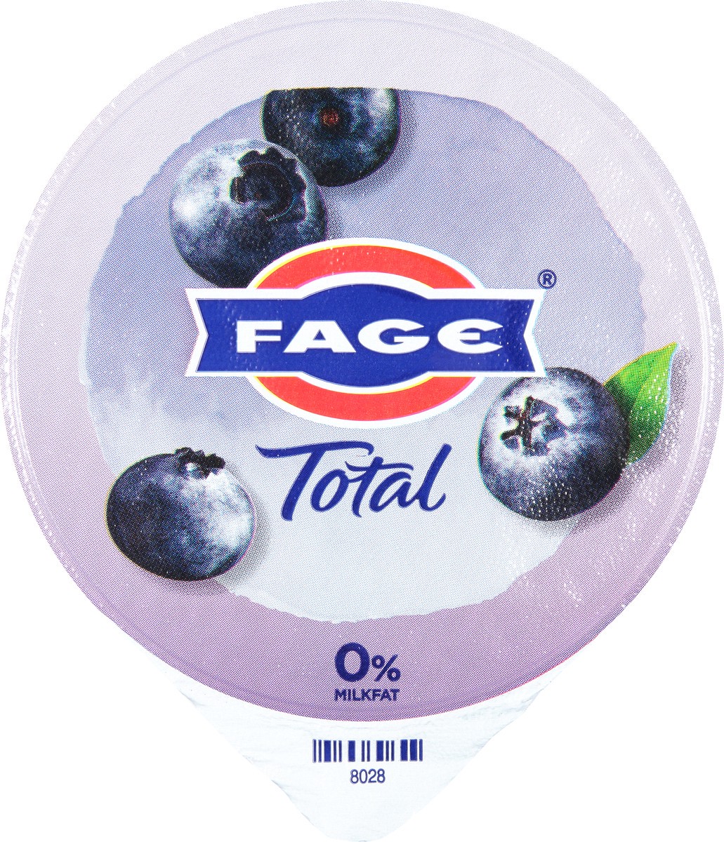 slide 9 of 9, Fage Blueberry Greek Yogurt Nonfat Blended, 5.3 oz