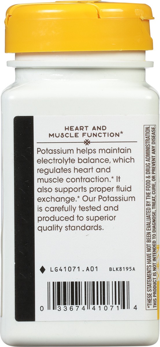 slide 6 of 9, Nature's Way 99 mg Potassium 100 Capsules, 100 ct