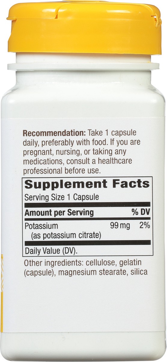 slide 3 of 9, Nature's Way 99 mg Potassium 100 Capsules, 100 ct