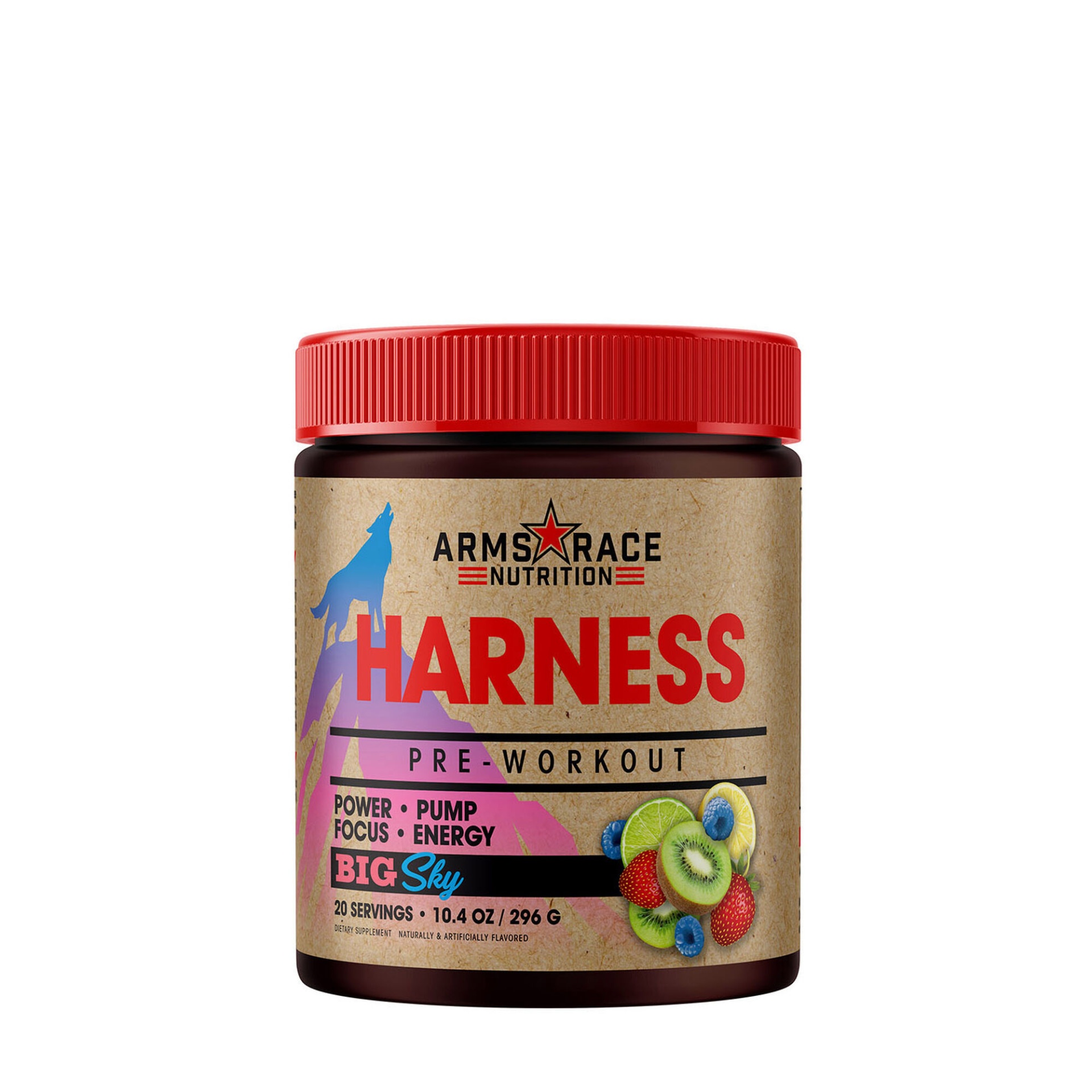 slide 1 of 1, Arms Race Nutrition Harness Pre-Workout - Big Sky, 1 ct