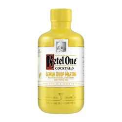 Ketel One Lemon Drop Martini Cocktail, 375 mL