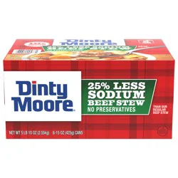DINTY MOORE Beef Stew 25% Less Sodium