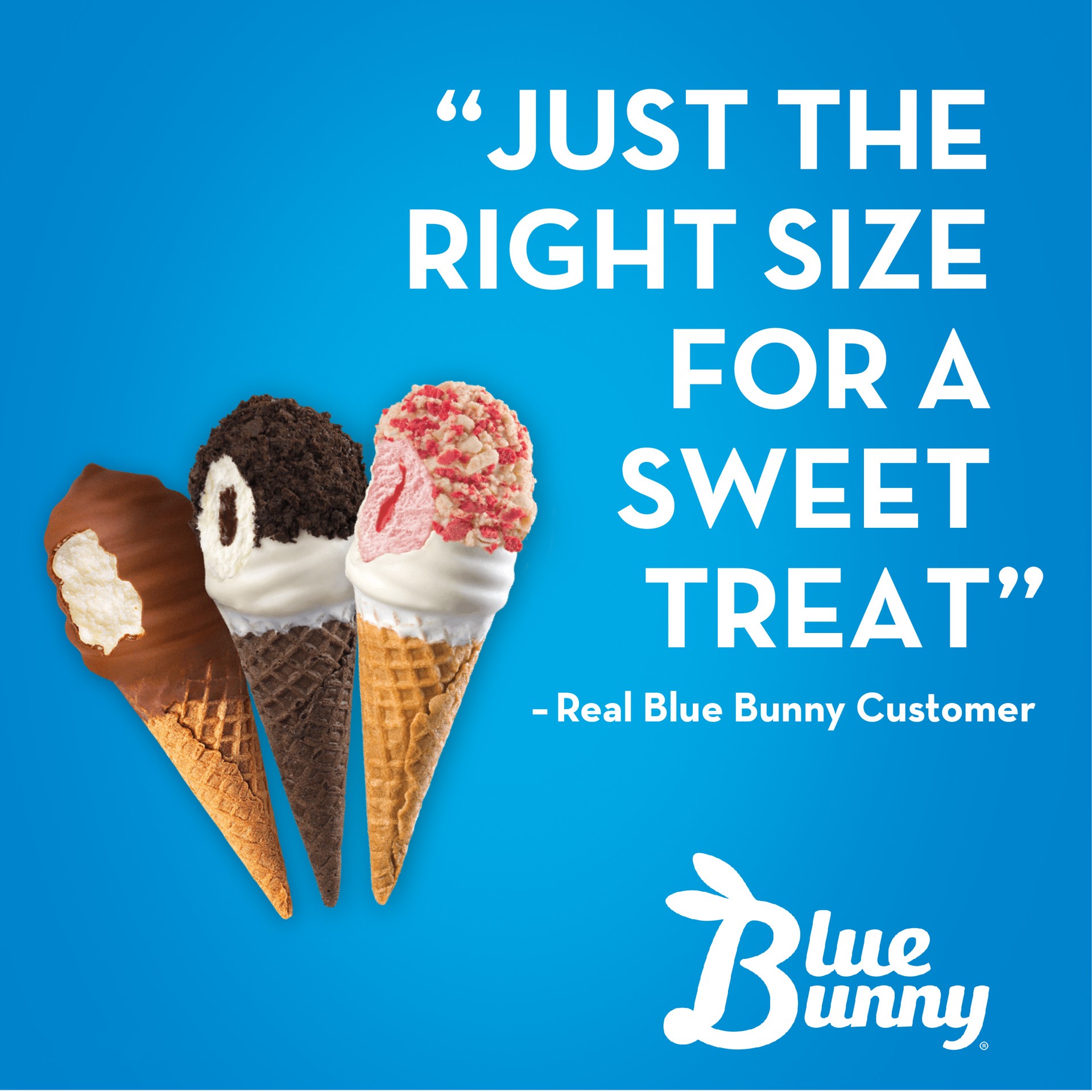 slide 2 of 4, Blue Bunny Mini Swirls Caramel Cones, Frozen Dessert, 8 Pack, 8 ct