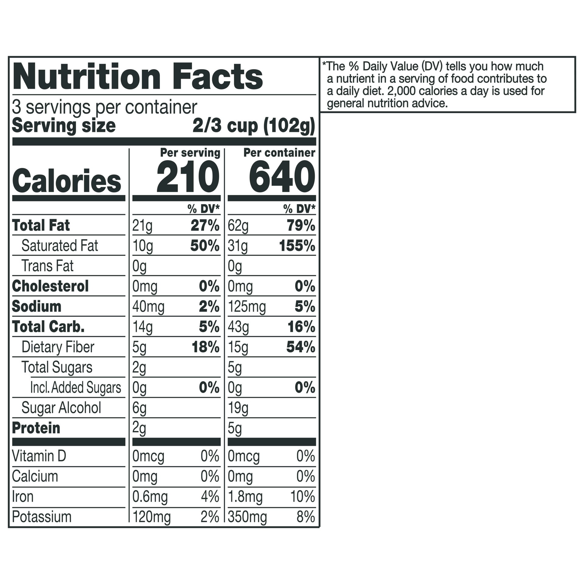 slide 5 of 5, So Delicious No Sugar Added Butter Pecan Coconut Milk Frozen Dessert, 16 oz