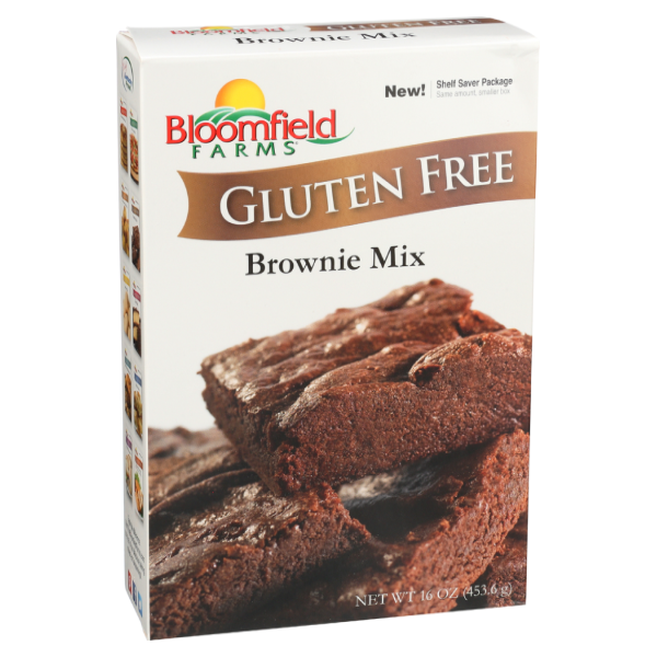 slide 1 of 1, Bloomfield Farms Gluten Free Brownie Mix, 16 oz