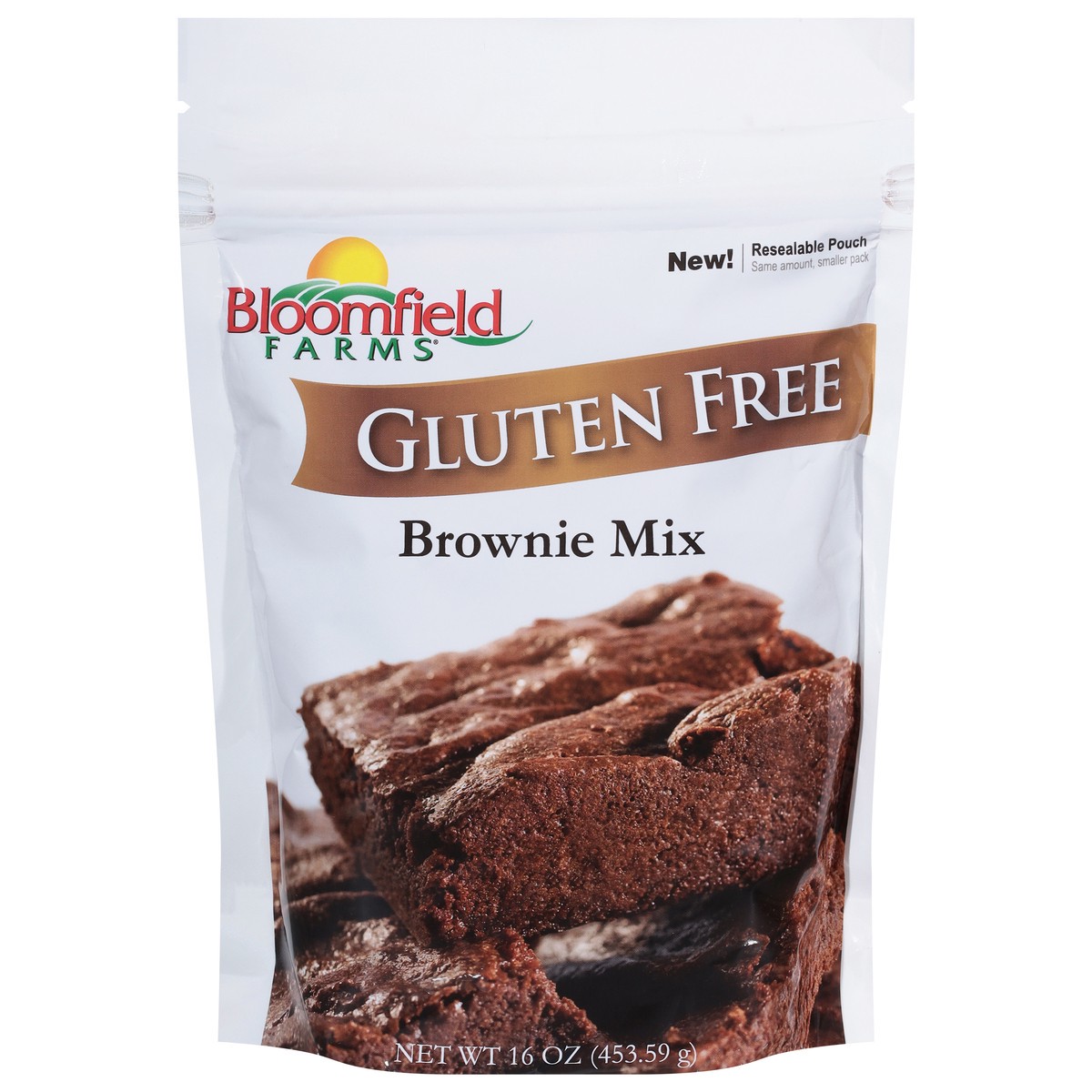 slide 1 of 13, Bloomfield Farms Gluten Free Brownie Mix 16 oz, 16 oz