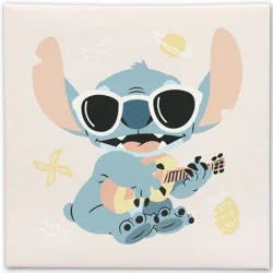 Disney Stitch Guitar Canvas Wall Decor