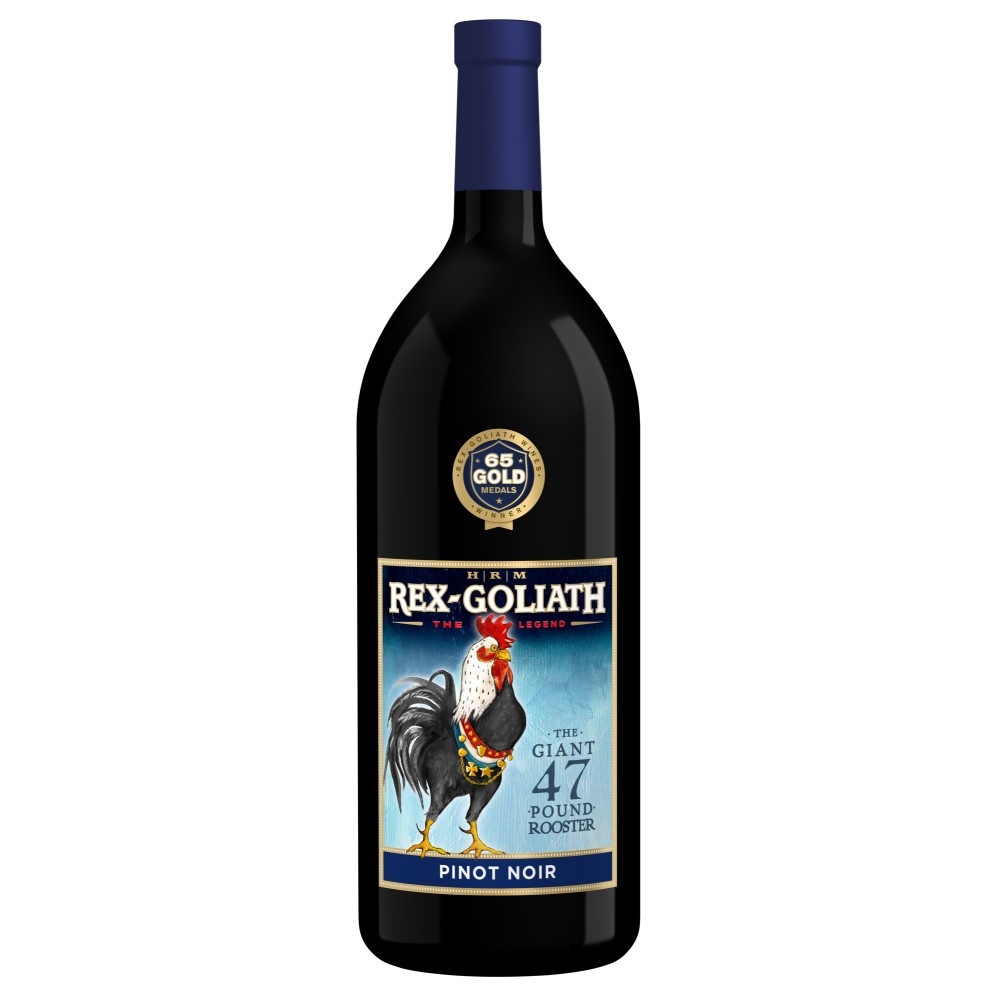 slide 1 of 3, Rex-Goliath Pinot Noir Bottle Bottle, 1.5 liter