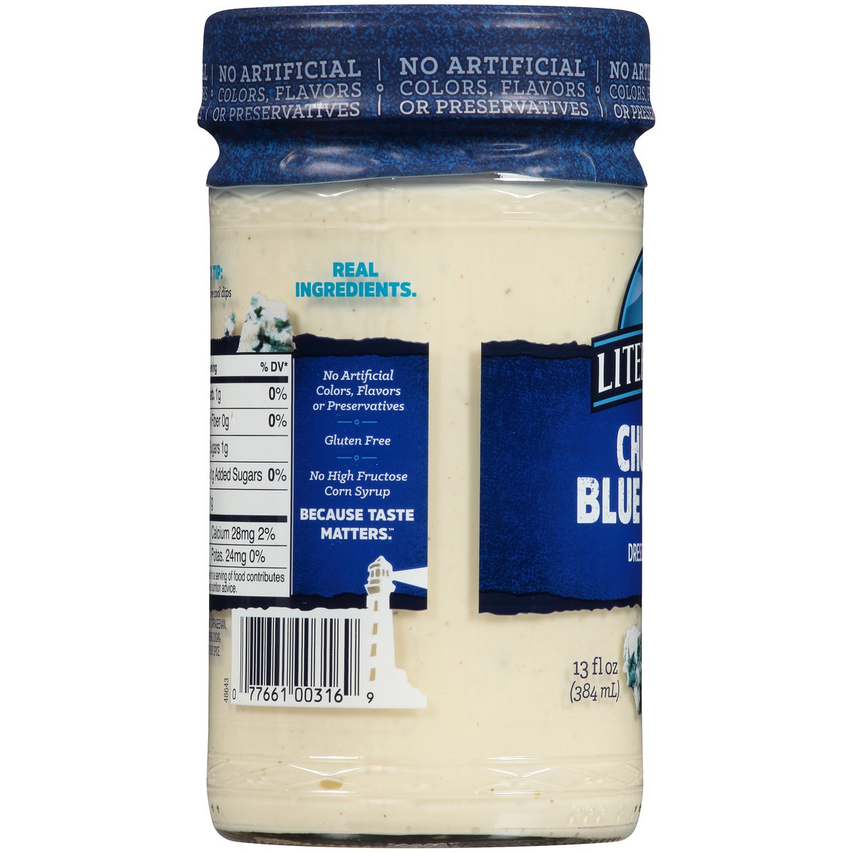 slide 7 of 9, Litehouse Chunky Blue Cheese Dressing & Dip 13 fl. oz. Jar, 