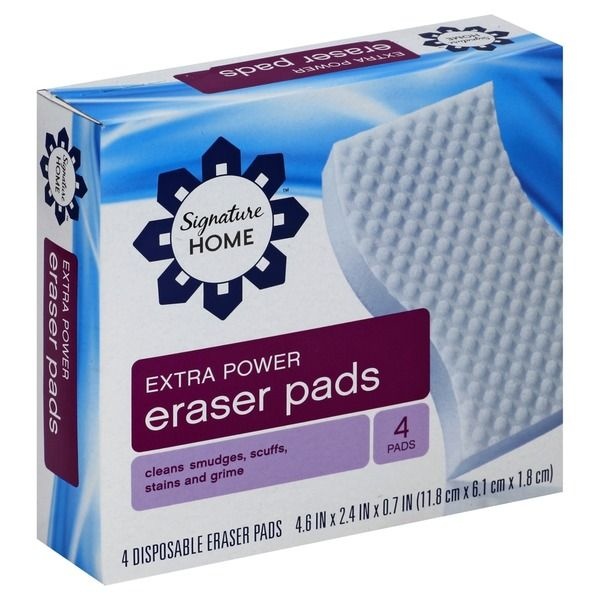 slide 1 of 4, Signature Eraser Pads 4 ea, 