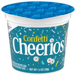 Cheerios Confetti Breakfast Cereal Cup