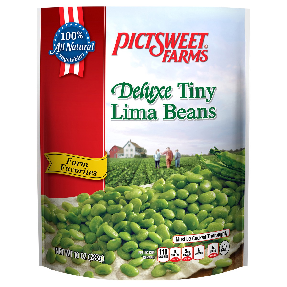 slide 1 of 3, PictSweet Lima Beans, 10 oz