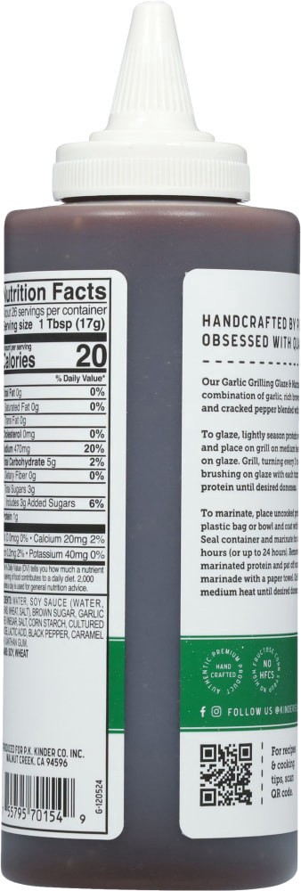 slide 4 of 4, Kinder's® Garlic Marinade, 12.5 oz