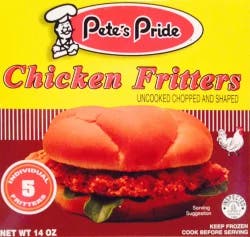 Pete's Pride Chicken Fritters