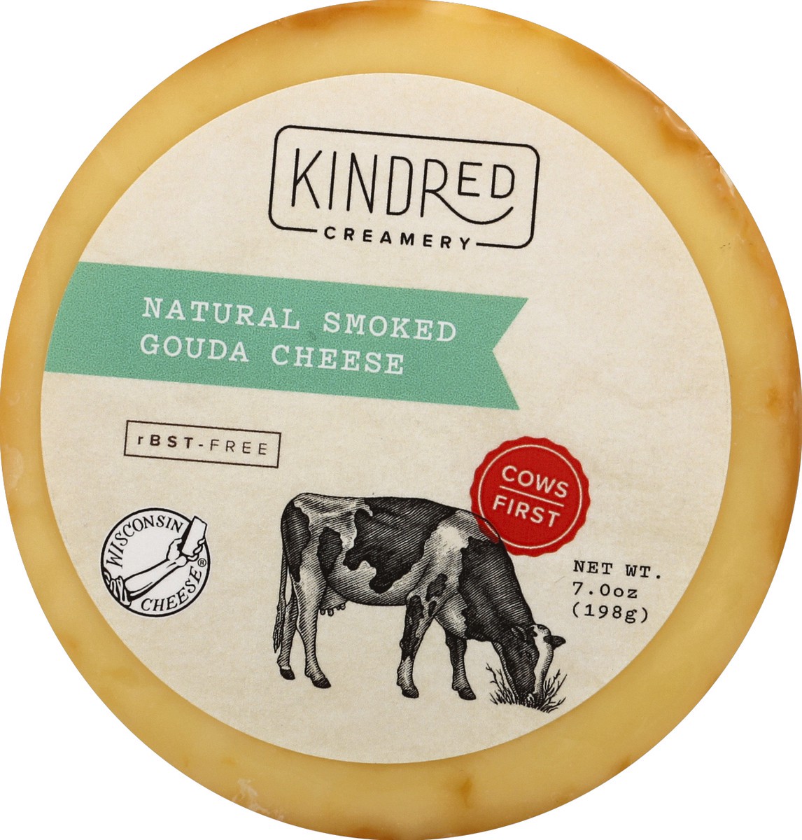 slide 5 of 6, Kindred Creamery Cheese, Smoked Gouda, Natural, 