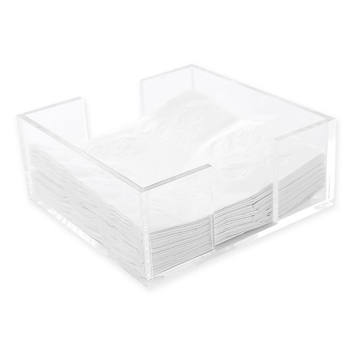 slide 1 of 2, Thirstystone Cocktail Napkin Holder - Clear, 1 ct