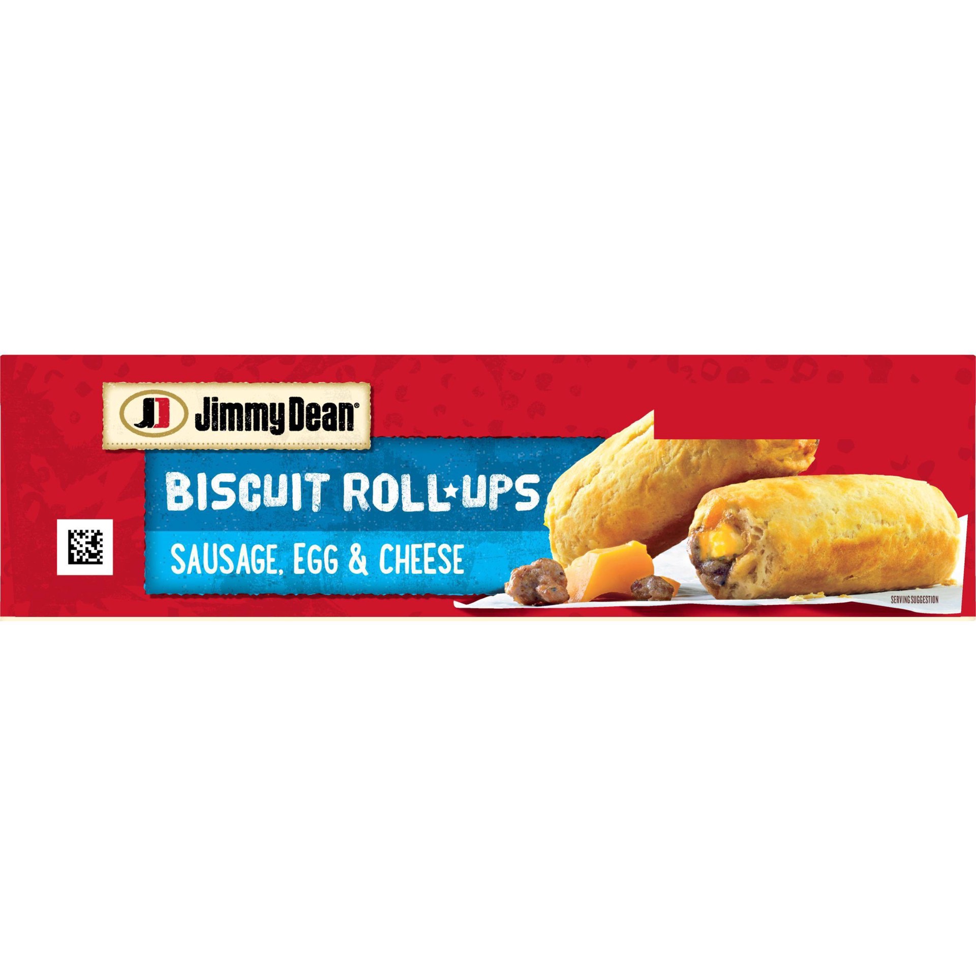 slide 11 of 11, Jimmy Dean Sausage Egg & Cheese Biscuit Roll-Ups , 12.8 oz