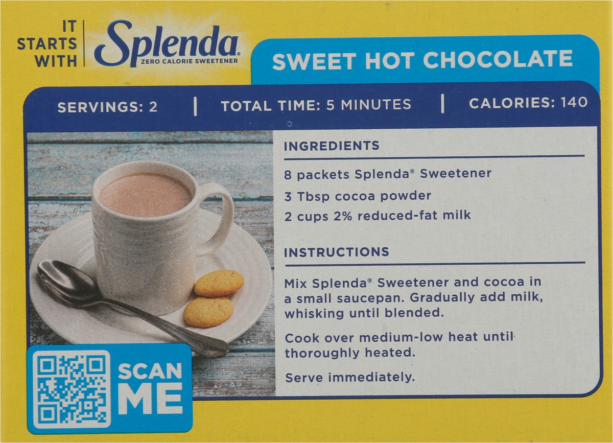 slide 5 of 9, Splenda Packets Sweetner, 50 eache