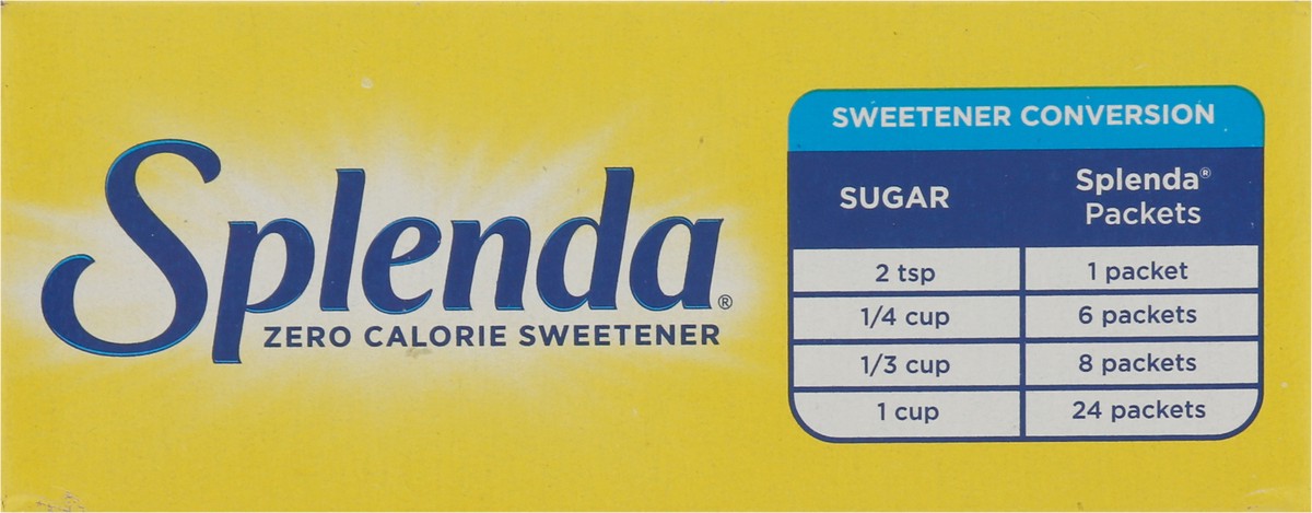 slide 9 of 9, Splenda Packets Sweetner, 50 eache