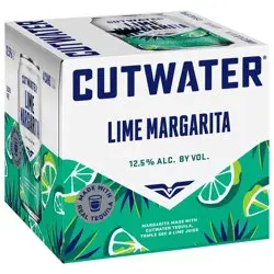 Cutwater Spirits Lime Margarita 4 - 12 fl oz Cans