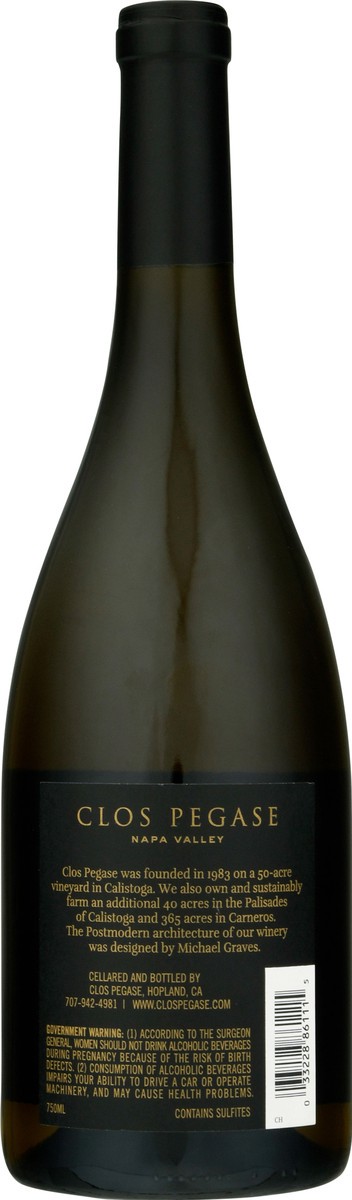 slide 8 of 9, Clos Pegase Napa Valley Carneros Chardonnay 750 ml, 750 ml