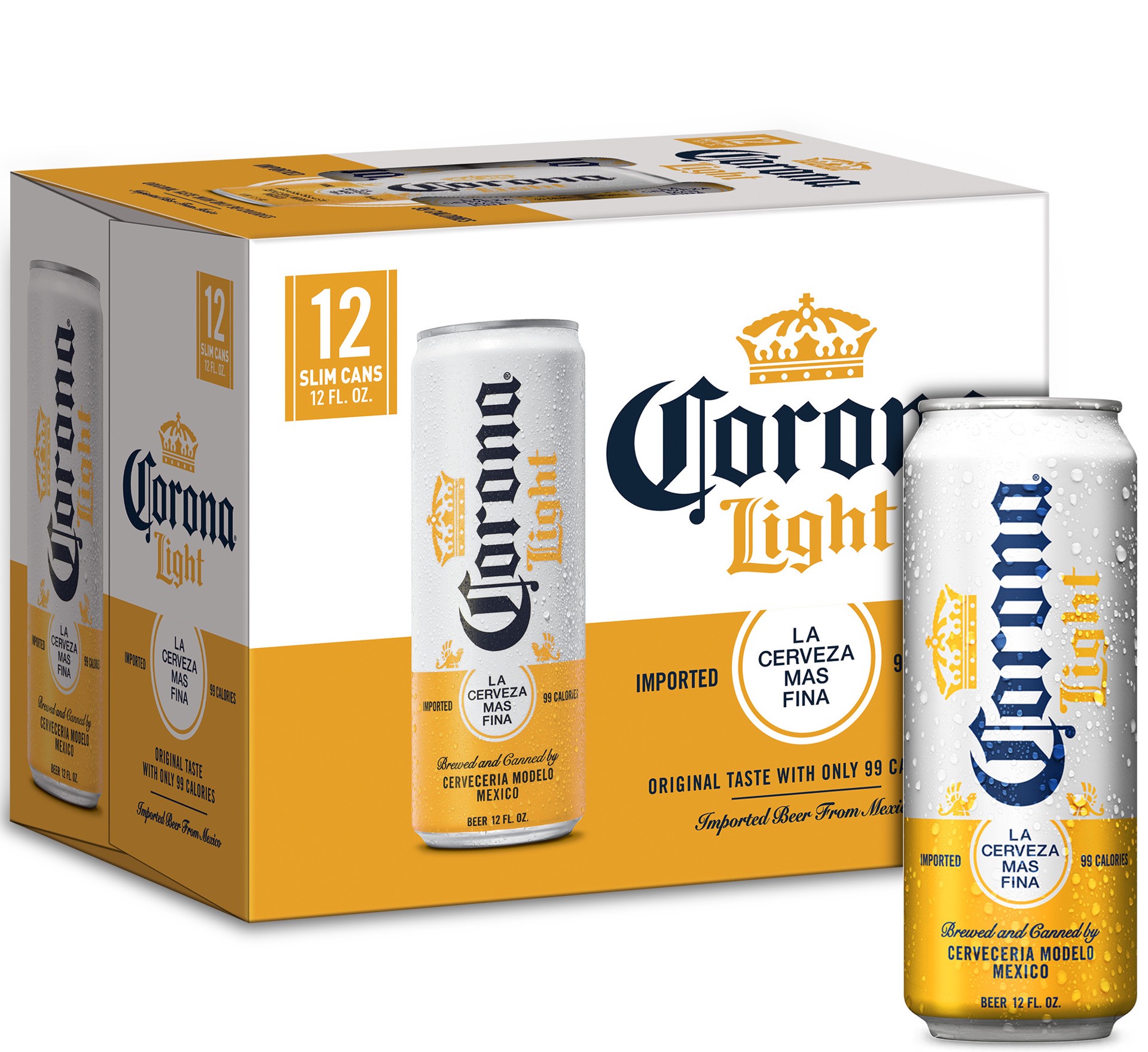 slide 1 of 79, Corona Light Lager Beer - 12pk/12 fl oz Cans, 12 ct; 12 fl oz