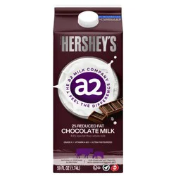 a2 Milk Hershey's Chocolate 2% Reduced Fat Milk - Fortified 59 oz